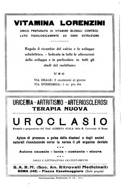 Archivio di ortopedia pubblicazione ufficiale del Pio istituto dei rachitici <1924-1950>