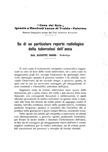 Archivio di ortopedia pubblicazione ufficiale del Pio istituto dei rachitici <1924-1950>