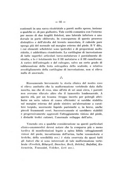 Archivio di ortopedia pubblicazione ufficiale del Pio istituto dei rachitici <1924-1950>