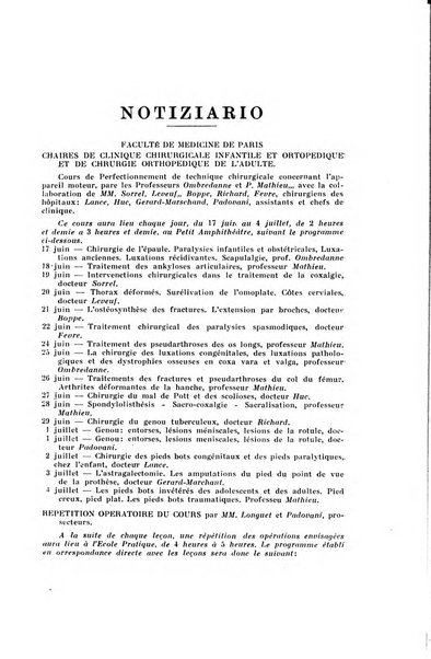 Archivio di ortopedia pubblicazione ufficiale del Pio istituto dei rachitici <1924-1950>