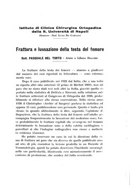 Archivio di ortopedia pubblicazione ufficiale del Pio istituto dei rachitici <1924-1950>