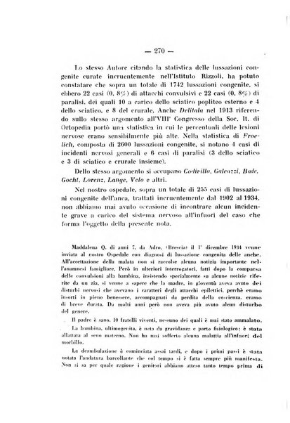 Archivio di ortopedia pubblicazione ufficiale del Pio istituto dei rachitici <1924-1950>