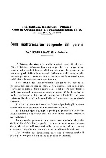 Archivio di ortopedia pubblicazione ufficiale del Pio istituto dei rachitici <1924-1950>