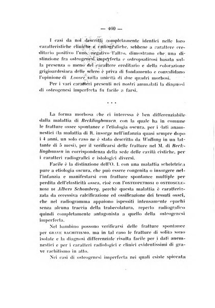 Archivio di ortopedia pubblicazione ufficiale del Pio istituto dei rachitici <1924-1950>