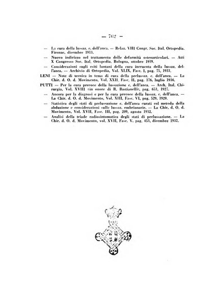 Archivio di ortopedia pubblicazione ufficiale del Pio istituto dei rachitici <1924-1950>