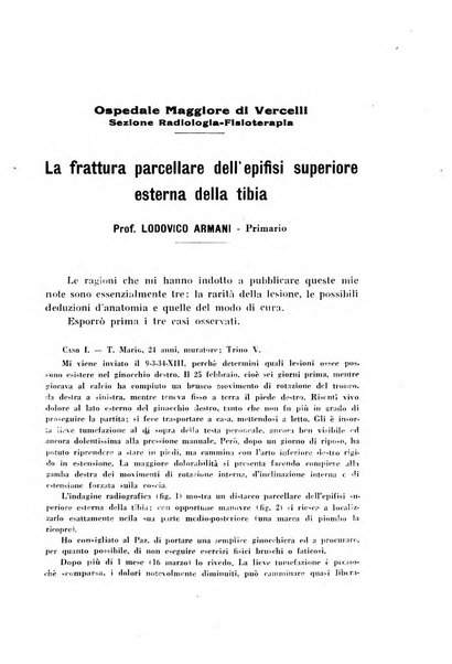 Archivio di ortopedia pubblicazione ufficiale del Pio istituto dei rachitici <1924-1950>