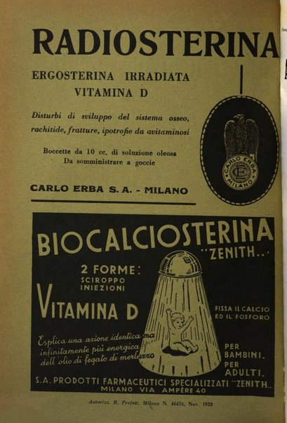 Archivio di ortopedia pubblicazione ufficiale del Pio istituto dei rachitici <1924-1950>