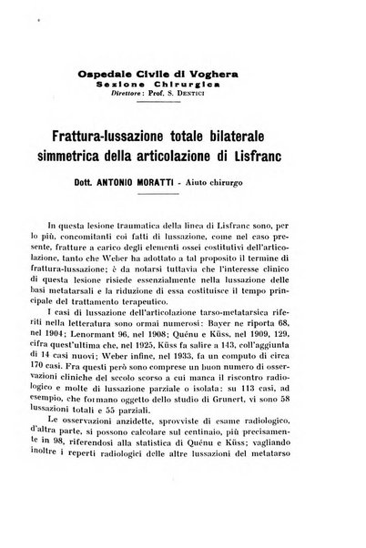 Archivio di ortopedia pubblicazione ufficiale del Pio istituto dei rachitici <1924-1950>