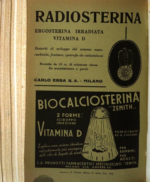 Archivio di ortopedia pubblicazione ufficiale del Pio istituto dei rachitici <1924-1950>