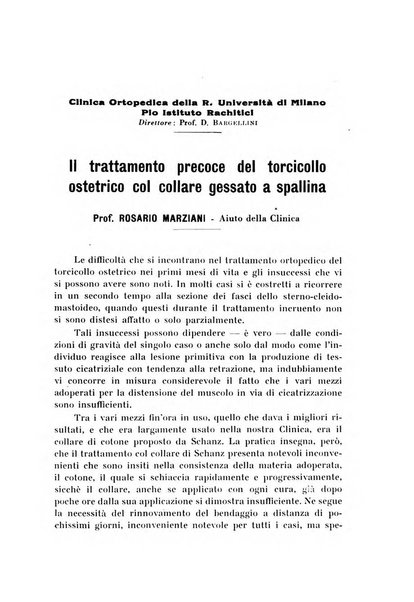 Archivio di ortopedia pubblicazione ufficiale del Pio istituto dei rachitici <1924-1950>