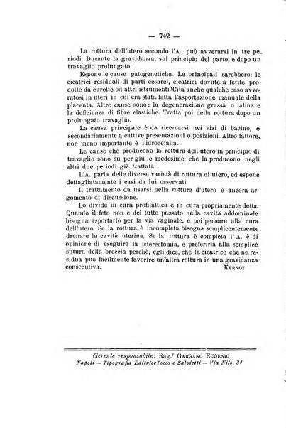 Archivio di ostetricia e ginecologia