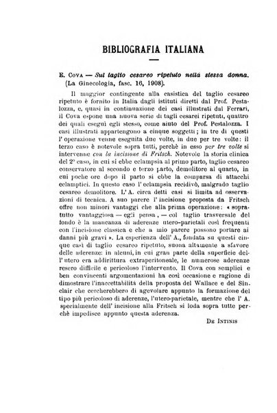 Archivio di ostetricia e ginecologia