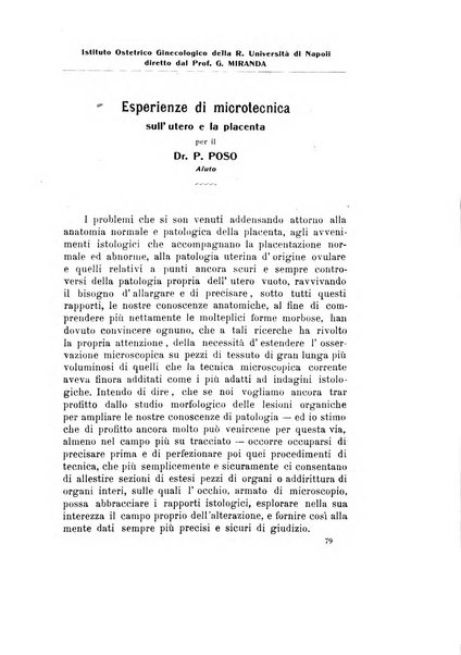 Archivio di ostetricia e ginecologia