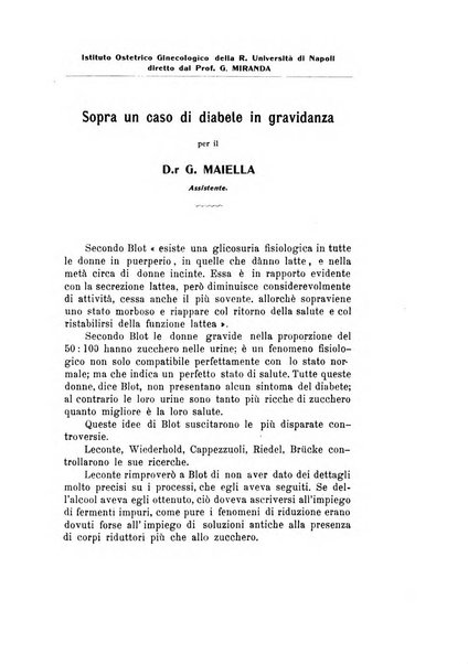 Archivio di ostetricia e ginecologia