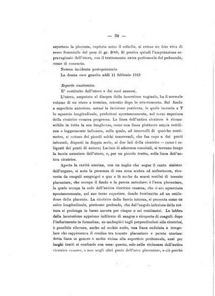 Archivio di ostetricia e ginecologia