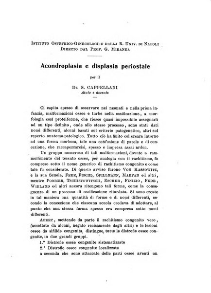 Archivio di ostetricia e ginecologia