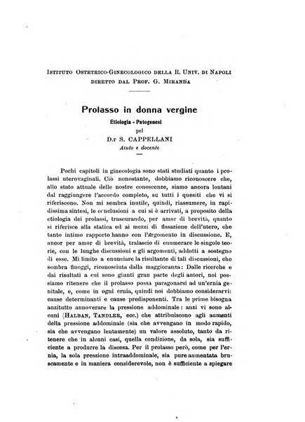 Archivio di ostetricia e ginecologia