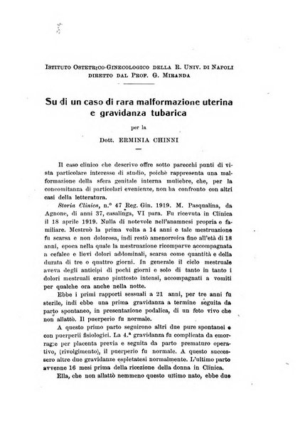 Archivio di ostetricia e ginecologia