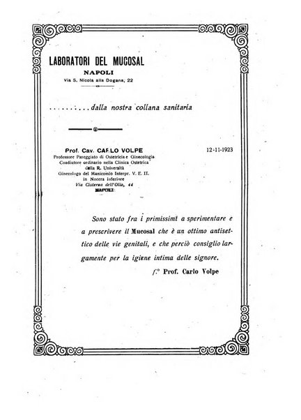 Archivio di ostetricia e ginecologia