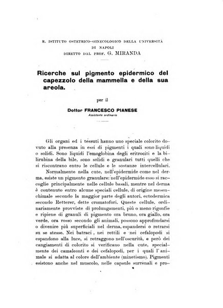 Archivio di ostetricia e ginecologia