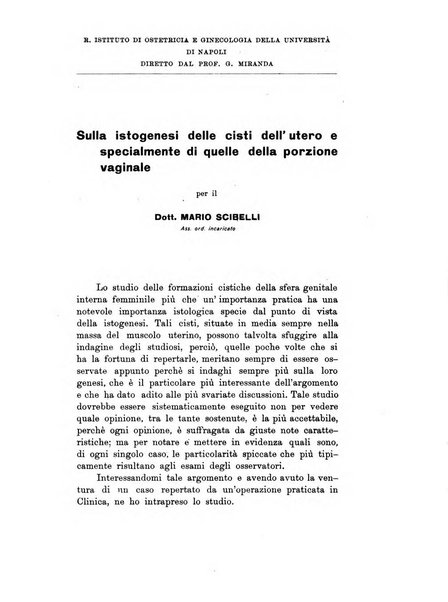 Archivio di ostetricia e ginecologia