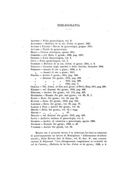 Archivio di ostetricia e ginecologia