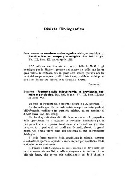 Archivio di ostetricia e ginecologia