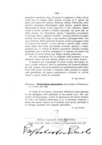 Archivio di ostetricia e ginecologia