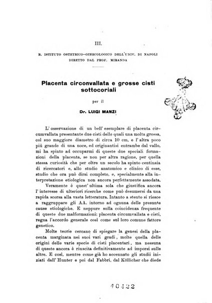 Archivio di ostetricia e ginecologia