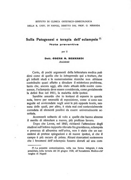 Archivio di ostetricia e ginecologia