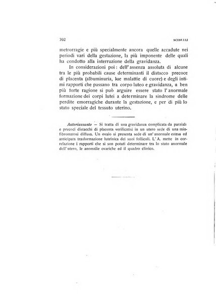 Archivio di ostetricia e ginecologia