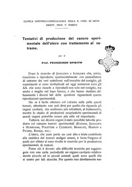 Archivio di ostetricia e ginecologia