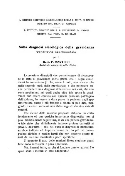 Archivio di ostetricia e ginecologia