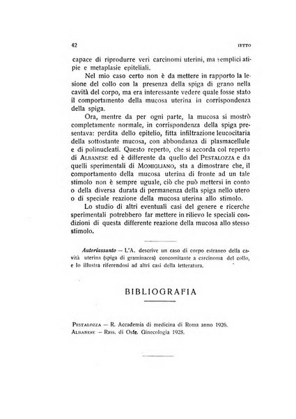 Archivio di ostetricia e ginecologia