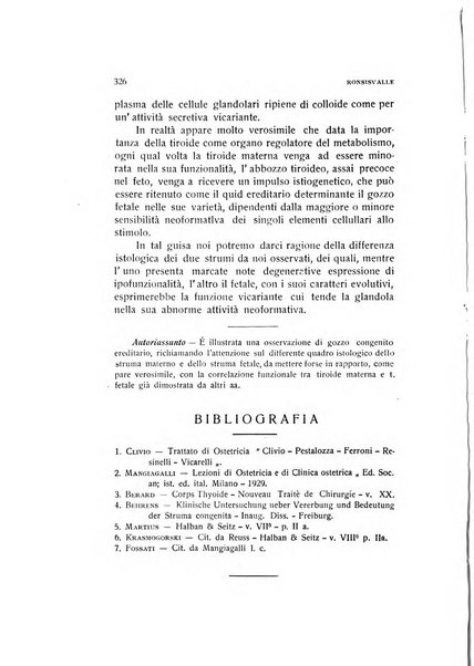 Archivio di ostetricia e ginecologia