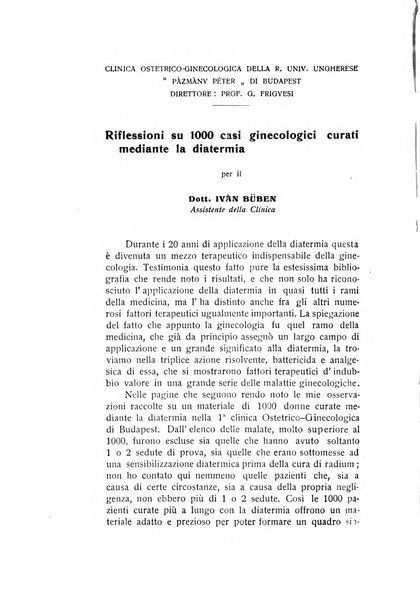 Archivio di ostetricia e ginecologia