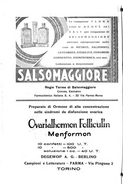 Archivio di ostetricia e ginecologia