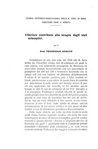 Archivio di ostetricia e ginecologia