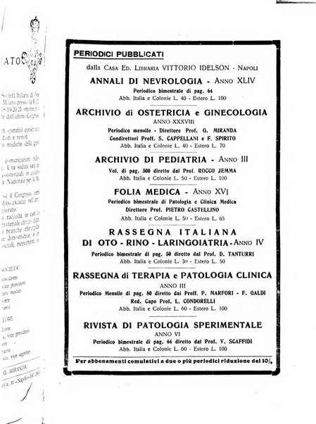 Archivio di ostetricia e ginecologia