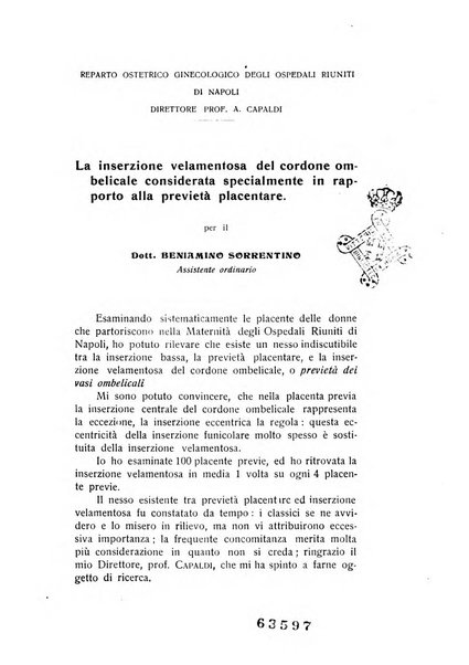 Archivio di ostetricia e ginecologia