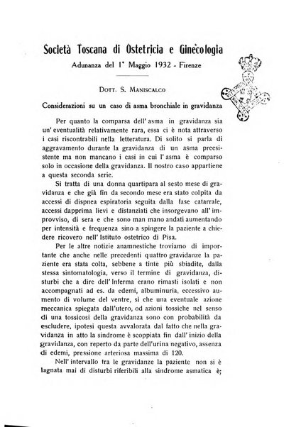 Archivio di ostetricia e ginecologia