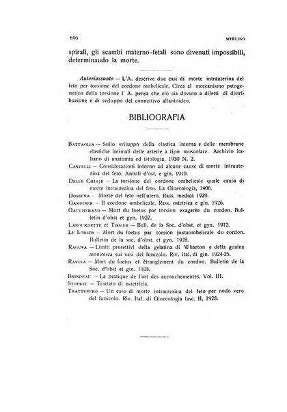 Archivio di ostetricia e ginecologia