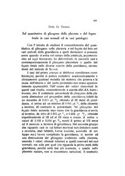 Archivio di ostetricia e ginecologia