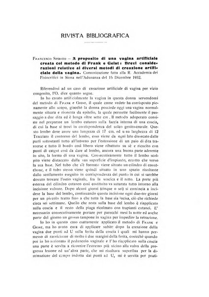 Archivio di ostetricia e ginecologia