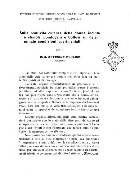 Archivio di ostetricia e ginecologia