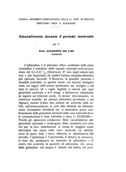 Archivio di ostetricia e ginecologia