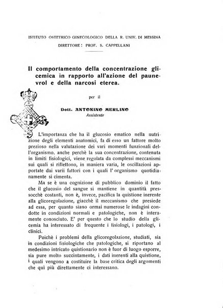 Archivio di ostetricia e ginecologia