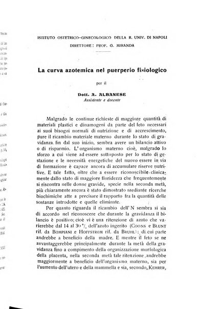 Archivio di ostetricia e ginecologia