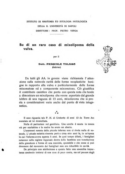 Archivio di ostetricia e ginecologia