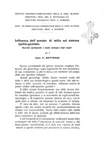 Archivio di ostetricia e ginecologia